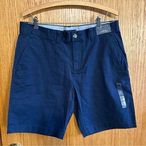 NWT Tommy Hilfiger Size 32 Men's TH Flex Chino Shorts Blue